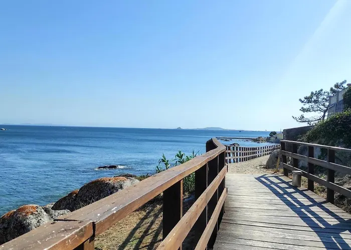 Rías Baixas RC, céntrica con parking en el Paraiso de las Playas y Naturaleza